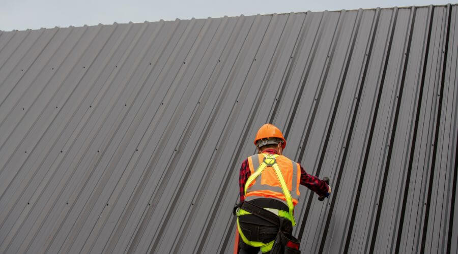 Professional metal roof installation services in Casa, AR